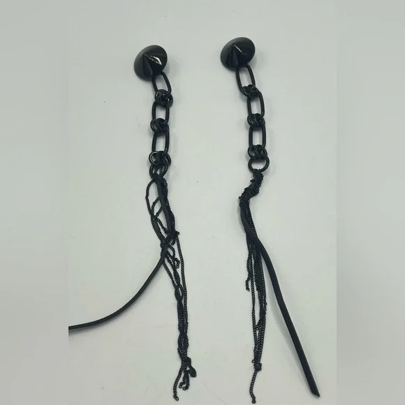 Michael Kors Jewelry New Michael Kors Black Clip On Hanging